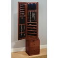 Swiveling Jewelry & Accessories Armoire